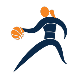 Basketball - Female | Motion | 2 Colored | v6