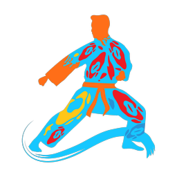 Karate - Male | Splash | Colorful | v5