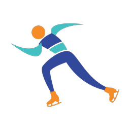 Speed Skating - Male | Motion | 3 Colored | v6