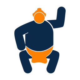 Sumo Wrestling - Male | Round | 2 Colored | v7