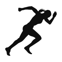 Running - Female | Classic | Silhouette | v1