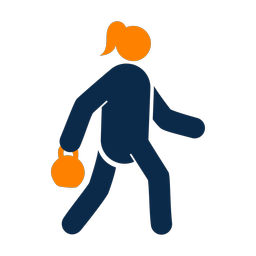 Cross Fit - Female | Round | 2 Colored | v3