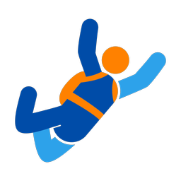 Skydiving - Male | Round | 3 Colored | v1