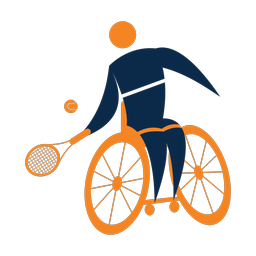 Wheelchair Tennis - Male | Motion | 2 Colored | v1