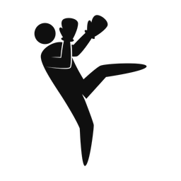 Kickboxing - Male | Strike | Silhouette | v1