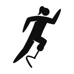 Para Running - Female | Strike | Silhouette | v1