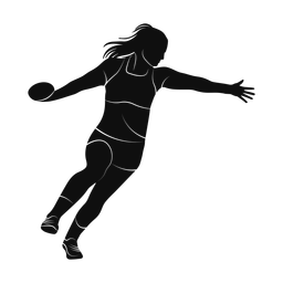Discus Throw - Female | Promax | Silhouette | v1