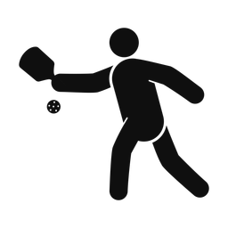 Pickleball - Male | Round | Silhouette | v1