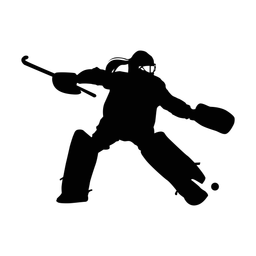 Field Hockey Goalie - Female | Classic | Silhouette | v1