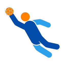 Soccer Goalie - Male | Round | 3 Colored | v1