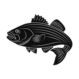 Striped Bass - Both | Promax | Silhouette | v1