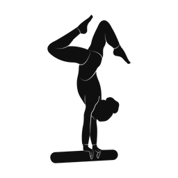 Balance Beam - Female | Promax | Silhouette | v7