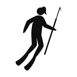 Spear Fishing - Female | Strike | Silhouette | v1