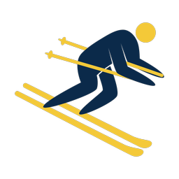 Downhill Skiing - Male | Strike | 2 Colored | v1