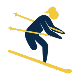 Para Downhill Skiing - Female | Strike | 2 Colored | v1