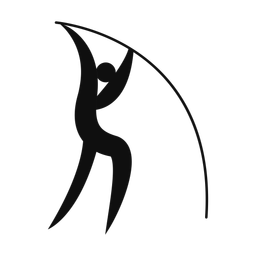 Pole Vaulting - Male | Motion | Silhouette | v1