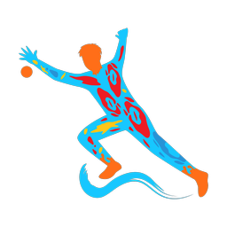 Cricket Fielder - Male | Splash | Colorful | v1