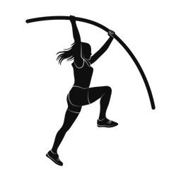 Pole Vaulting - Female | Promax | Silhouette | v1