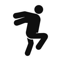 Break Dancing - Male | Round | Silhouette | v1