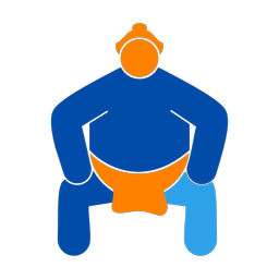 Sumo Wrestling - Male | Round | 3 Colored | v4