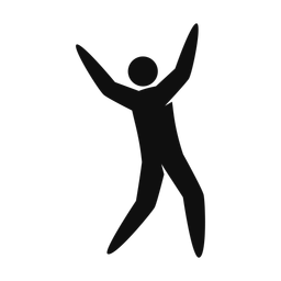 Dancing - Male | Strike | Silhouette | v4
