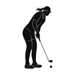 Golf - Female | Promax | Silhouette | v5