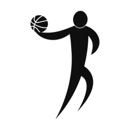 Basketball - Male | Motion | Silhouette | v7