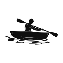 Kayak Racing - Male | Promax | Silhouette | v2