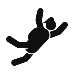 Skydiving - Female | Round | Silhouette | v1