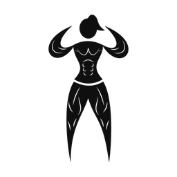 Body Building - Female | Motion | Silhouette | v1