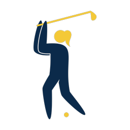 Golf - Female | Strike | 2 Colored | v4
