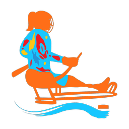 Para Ice Hockey - Female | Splash | Colorful | v1
