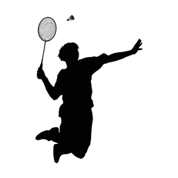 Badminton - Male | Classic | Silhouette | v1