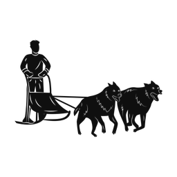 Sled Dog Racing - Male | Promax | Silhouette | v2