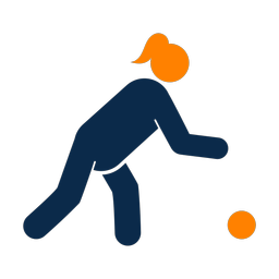Bocce ball - Female | Round | 2 Colored | v1