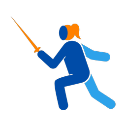 Fencing - Female | Round | 3 Colored | v1