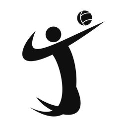 Volleyball - Male | Motion | Silhouette | v3
