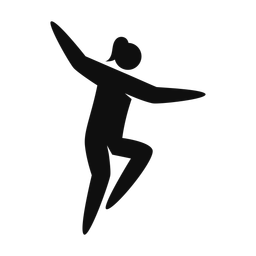 Dancing - Female | Strike | Silhouette | v4