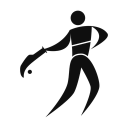 Jai Alai - Male | Motion | Silhouette | v5