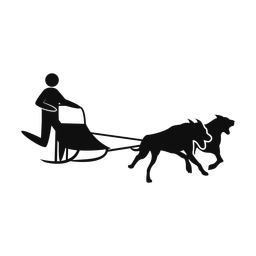 Sled Dog Racing - Male | Strike | Silhouette | v2