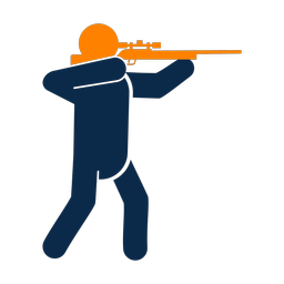 Hunting - Male | Round | 2 Colored | v1