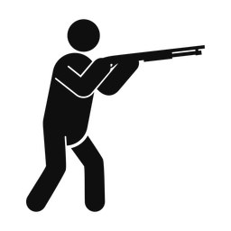 Skeet Shooting - Male | Round | Silhouette | v1