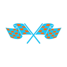 Racing Flags - Both | Splash | Colorful | v1