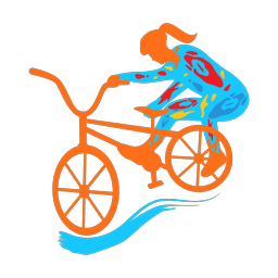 BMX - Female | Splash | Colorful | v3