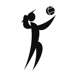 Volleyball - Female | Motion | Silhouette | v5