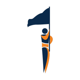 Marching Band Flag Performer - Male | Motion | 2 Colored | v1