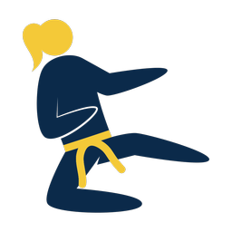 Karate - Female | Strike | 2 Colored | v5