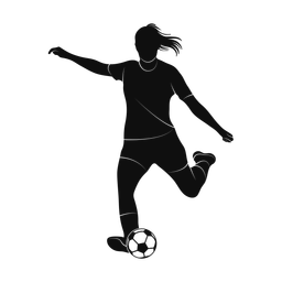 Soccer Player - Female | Promax | Silhouette | v3