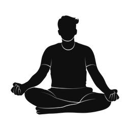 Yoga - Male | Promax | Silhouette | v7