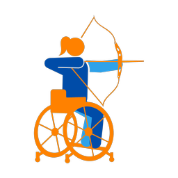 Para Archery - Female | Round | 3 Colored | v1